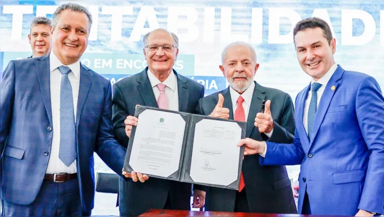 Lula e Jader Filho - Novo PAC 