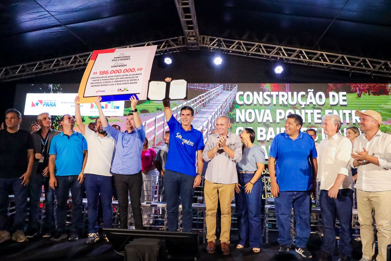 Governo do Pará assina contrato para construção de ponte em Santarém 