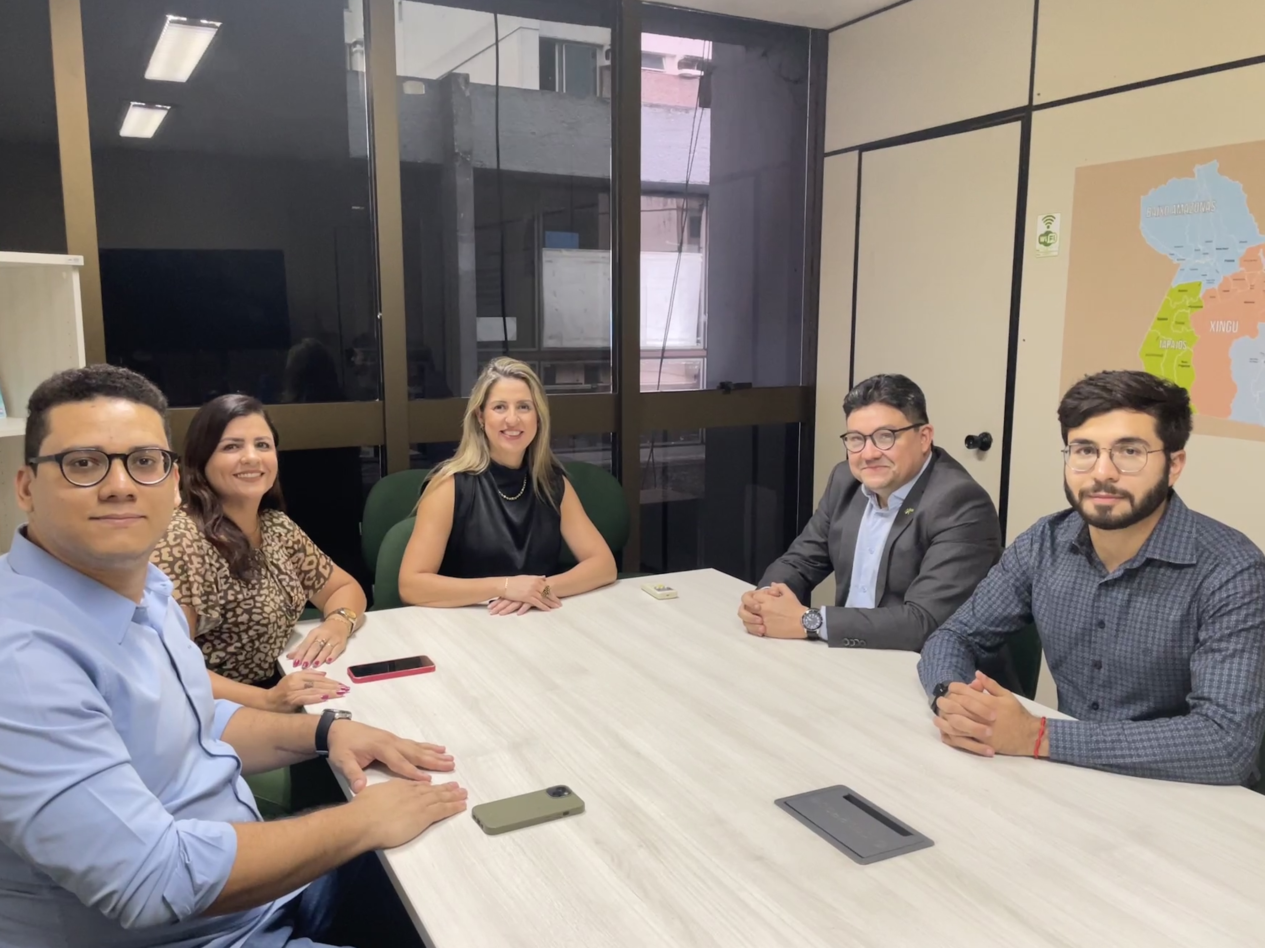 Reunião com secretário adjunto do Amapá