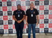 Ricardo e Nascimento na reunião do Pará 2050